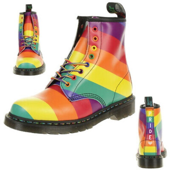 Dr. Martens Shoes - 🌈Dr Martens 1460 Pride Unisex Boots in Rainbow